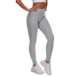 High Quality Customized Solid Mid Waist Plus Size Womens Yoga Gym <b>Leggings</b> <b>Hot</b> Selling New Arrival - Product Image 1