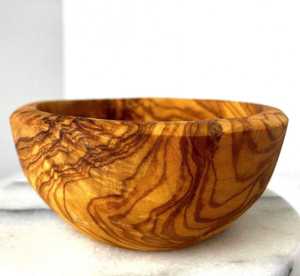 Cuencos Redondos Hechos a Mano de Madera de Olivo para Tapas – Plato Rústico para Aperitivos o Frutas – 4 Tamaños Disponibles - Product Image 6