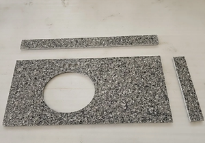 Crystal Blue cut-to-size Granite Polished Kitchen Countertop Natural <b>Stone</b> Work Surface For Residential & Commercial Projects - Product Image 2