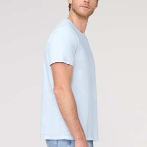 T-shirt uni de haute qualité, personnalisable, imprimé sur mesure pour hommes, t-shirt léger pour hommes - Product Image 6
