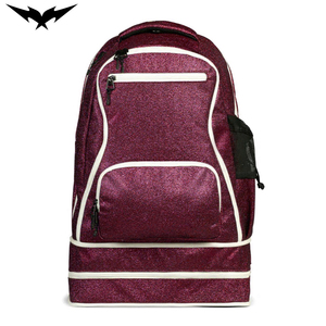Sac à dos de pom-pom girl brillant avec grand espace de rangement, organisateur multi-couches pour la danse, logo d'équipe personnalisé, haute qualité - Product Image 1