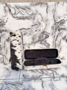 Nouvelles Étuis de Rangement en Cuir de Vachette et Fourrure pour Lisseur et Fer à Boucler, Résistants à la Chaleur, Organisateur Parfait pour Outils Capillaires - Product Image 6