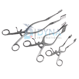 Juego de Retractores Quirúrgicos Manuales de Alta Calidad, 3 Piezas, Adson, Baby, Beckman, Norfolk, Norwich, Instrumentos Reutilizables con Certificación CE - Product Image 3