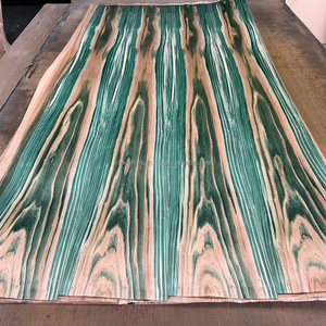 Lámina de Chapa Flexible con Revestimiento de Papel Washi Japonés Teñido en Verde Patentado para Muebles de Sala de Estar y Diseño de Interiores - Product Image 3