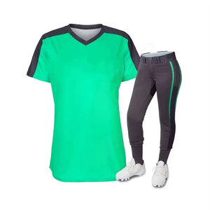 Uniforme de softball pour femmes en polyester respirant de haute qualité avec un design moderne et élégant - Product Image 6