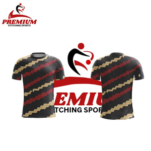 Maillots de football de qualité supérieure 100% polyester, ensembles de maillots de football pour hommes, maillots de football pour adultes, uniformes de football, sublimation - Product Image 3