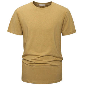 <span class=keywords><strong>T</strong></span>-<span class=keywords><strong>shirt</strong></span> décontracté d'é<span class=keywords><strong>t</strong></span>é 100 % coton pour homme, imprimé personnalisé, effet délavé soleil, coupe ample et légère - Product Image 1