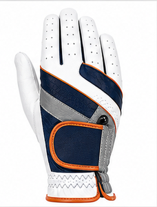 Gant de golf en cuir Cabretta d'Indonésie pour hommes et femmes, respirant, doux, antidérapant, pour la main gauche, accessoires de golf, logo d'usine - Product Image 2