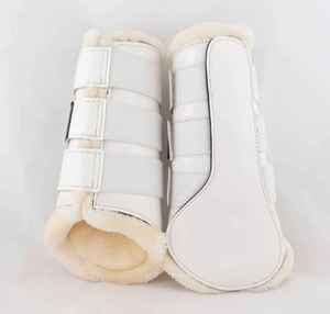 Botas de protección de lana de caballo de alta calidad excepcionales, botas de equitación, equipo ecuestre para montar a caballo - Product Image 6