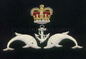 DOLPHIN High Quality Lace Embroidered Patch <b>Sew</b>-On Fabric Badge Circular Luxury Design for Garment - Product Image 6