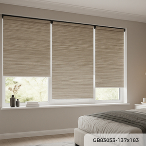 Persianas SoftGrey de Diseño Woody con Garantía del Mejor Proveedor GB83053 137x183cm, Producto Más Vendido en Malasia, Calidad OEM para Hogar y Oficina B2B - Product Image 1