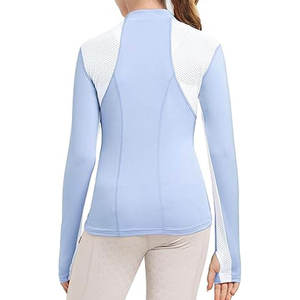 Fashion Ladies Equestrian Horse Riding Shirts Skinny Fit Compression Quick Dry Women Customised Luxury Comfortable <b>Base</b> <b>Layer</b> - Product Image 3