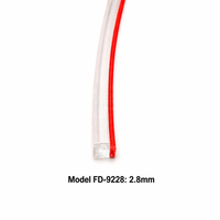 Bande adhésive transparente en acrylique FD-9228 de 3 mm de largeur, ruban adhésif double face de 2,8 mm pour fentes de cartes et boîtes de présentation, sans résidu