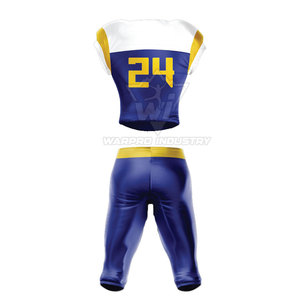 Uniforme de Fútbol Americano de Corte Atlético, Material Elástico Ligero Diseñado para Máxima Movilidad, Velocidad y Comodidad del Jugador - Product Image 3