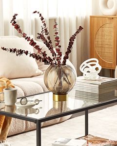 Modern Handmade Brass Tabletop <b>Vase</b> with <b>Gold</b> Finish Decorative Metal Flower <b>Vase</b> for Home Interior Design - Product Image 5