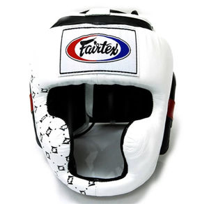 อุปกรณ์ป้องกันศีรษะสำหรับชกมวยแบบเต็มหน้า Fairtex คุณภาพพรีเมียมระดับมืออาชีพ ออกแบบพิเศษ ระบายอากาศได้ดี ปรับขนาดได้ เหมาะสำหรับทุกเพศ ไม่มีการรัด - Product Image 2