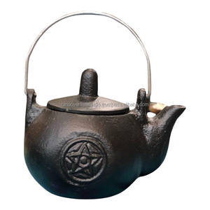 Quemador de Incienso Portátil de Hierro Fundido con Diseño Simple en Forma de Caldero para Quemar Varillas de Incienso y Carbón en Verano y Primavera - Product Image 3