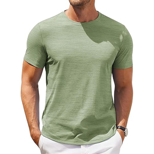 Custom Men's Heavyweight 240 GSM Cotton T Shirt Oversized Drop Shoulder Streetwear Blank Tee OEM ODM Clothing Manufacturer - Product Image 5
