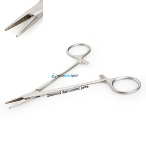 SuperCut Olsen-Hegar Needle Holder – <b>Micro</b>-Serrated Jaws & Integrated Scissors for Precision Surgical - Product Image 5