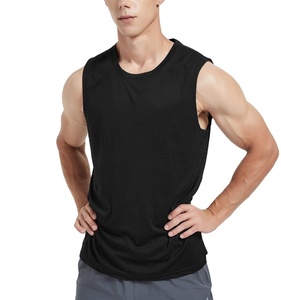 Camiseta Deportiva sin Mangas al por Mayor, Chaleco de Gimnasio, Ropa Deportiva Personalizada de Secado Rápido para Hombres y Mujeres - Product Image 1