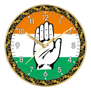 Horloge murale promotionnelle Desh Bhakti Leader, décoration personnalisée fierté indienne pour Thanksgiving et Noël - Product Image 5