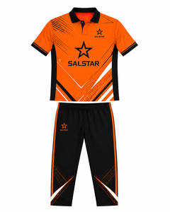 Uniforme de Club para Torneo de Cricket, Tela Transpirable para Mayor Comodidad, Uniforme de Cricket Personalizado al por Mayor, Logotipos de Patrocinadores del Equipo - Product Image 1