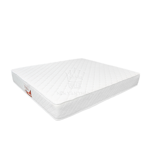 Colchón de Espuma Viscoelástica Ruby Queen de 200 cm de Largo, para Dormitorio o Villa, con Tela Blanca Tradicional, Hipoalergénico, con Base Refrigerante y Masajeadora - Product Image 2