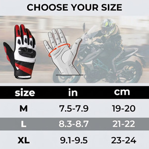 Gants de moto professionnels en fibre de carbone pour hommes, équipement de course protecteur à doigts entiers - Product Image 6