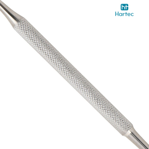 Pousse-cuticules professionnel ergonomique antidérapant double embout haute précision personnalisé pour le nail art et le soin des ongles - Product Image 6