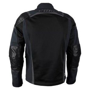 Blouson de moto Induction Pro pour homme, manches longues, respirant, color block, imperméable, polyester/nylon, noir, toutes tailles - Product Image 2