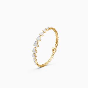 Pulsera de Diamantes Cultivados en Laboratorio de 2.02 Ct, Susurros de Amor, en Oro Amarillo, Blanco y Rosa de 9K - Product Image 3