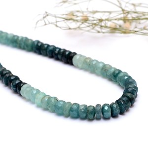 Perles facettées rondes en Grandidierite AAA+ 4mm-5mm, pierres semi-précieuses naturelles en Grandidierite, perles en vrac pour la fabrication de bijoux - Product Image 4