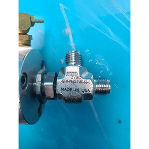 Válvula de aguja de acero inoxidable Parker 4Z(A)-V4A0-11AC-SS-C usada como pieza de repuesto para equipos de semiconductores Legacy - Product Image 2