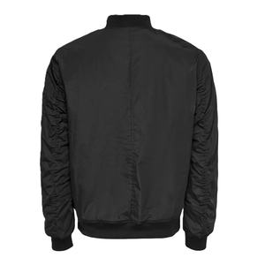 Veste décontractée à fermeture éclair pour hommes pour automne hiver col montant conception imperméable Bomber manteau pour les sports de plein air coupe-vent - Product Image 5