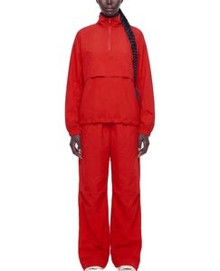 Chaqueta cortavientos de alta calidad para mujer, con logotipo personalizado, ropa deportiva, servicio OEM, chaquetas cortavientos con cremallera para mujer - Product Image 3