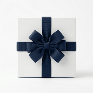 ริบบิ้นโกรเกรนสีน้ำเงินกรมท่าขนาด 3 มม. ขายส่ง สำหรับทำโบว์ ตกแต่งเสื้อผ้า งานฝีมือ DIY และงานเย็บผ้า - Product Image 3