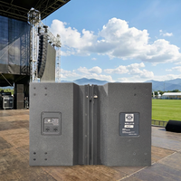 Altavoz Line Array Externo de Tres Vías de Alto Rendimiento con Imán de Neodimio Serie LS3 MRL, 8 Ohmios, 250W LF, Carcasa de Madera