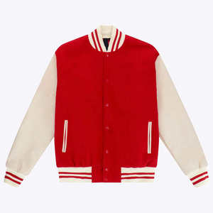 Casual Sportswear <b>Men</b> <b>Baseball</b> <b>Jacket</b> With Custom Fabric Color and Size Low MOQ OEM ODM - Product Image 1