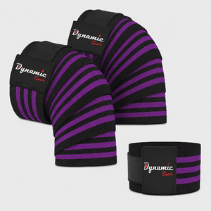 Direct Factory Made 2026 High Elastic Neoprene Breathable Unisex Lightweight <b>Knee</b> <b>Wraps</b> Customized Workout Training Gear - Product Image 2