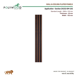 แผ่นผนังและฝ้าเพดานพีวีซี ป้องกันไฟ กันน้ำ ซับเสียง เหมาะสำหรับพื้นที่ค้าปลีกขนาดใหญ่ ห้างสรรพสินค้า โชว์รูม และพื้นที่ภายใน - Product Image 3