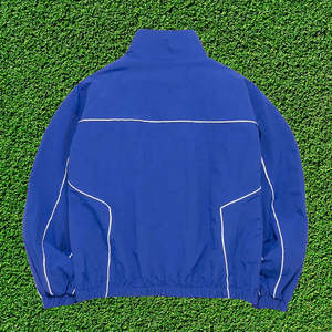 Chaqueta y Pantalones Deportivos Personalizados de Alta Calidad para Hombre, Cortavientos de Nailon con Logotipo Personalizado Impreso en Serigrafía, Diseño OEM, Forro de Malla - Product Image 5