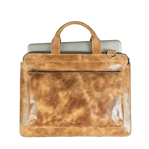 Housse pour ordinateur portable en cuir véritable de qualité supérieure, grande capacité, haute qualité, personnalisée, élégante, souple, pour hommes et femmes, durable - Product Image 6