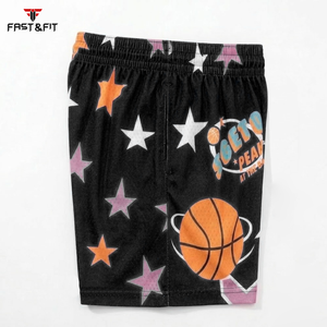Breathable Comfortable Style Unisex Sublimation Mesh <b>Shorts</b> Customized Sizing Logo Gym Men Quick Dry <b>Waterproof</b> <b>Shorts</b> - Product Image 3