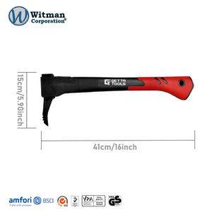 Lightweight Getta <b>Tools</b> HK-41 Pickaroon Log <b>Hook</b> <b>Tool</b> Alloy Steel Head Hot-Dip Galvanized Forged Rubberized Anti-Slip Handle - Product Image 3