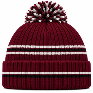 Bonnets d'hiver personnalisés professionnels 2026 avec logo, bonnets tricotés de haute qualité personnalisés avec marque, vente en gros de bonnets d'hiver unisexes - Product Image 6