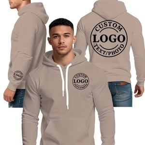 Men's Custom Plus Size Casual Quarter-Pullover Hoodie 100% Cotton Winter Thin Style Quick Dry Breathable Eco-Friendly bangladesh - Product Image 1