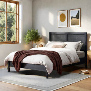 Cama de madera maciza-Elegantes camas de madera - Product Image 1