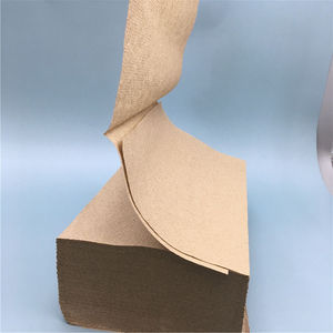 Serviette en papier jetable pliée en V de haute qualité, écologique et recyclable, pour les soins personnels masculins - Product Image 2