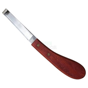 Cuchillo de hoja afilada para uso veterinario, utensilio de corte de caballo con forma ovalada, ideal para el cuidado de los caballos - Product Image 6