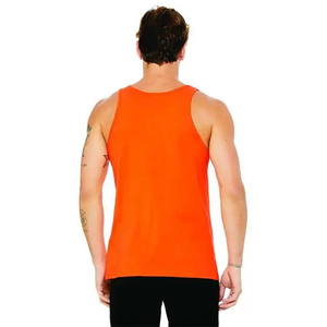 High Quality Gym Cotton Spandex <b>White</b> Tight Muscle Fitness Man Vest Ribbed Gym Mesn tank <b>Top</b> Men - Product Image 6